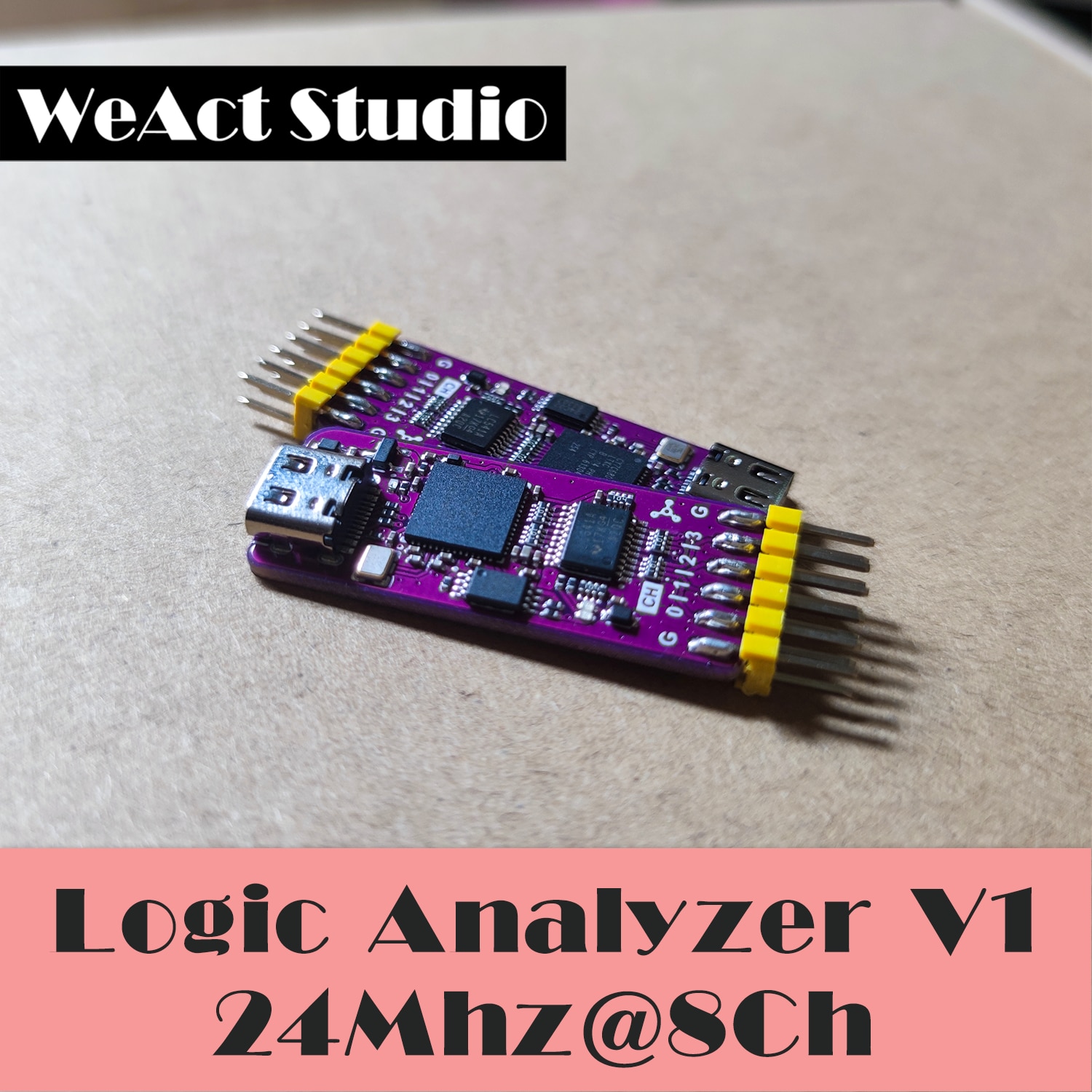 WeAct USB  м, DLA ̴ 24Mhz, 8ch ä ϵ..